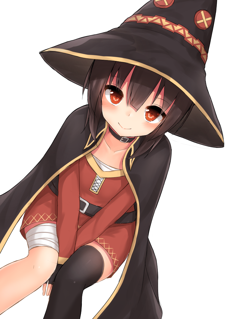 megumin (kono subarashii sekai ni shukufuku wo!) drawn by mizushina_minato