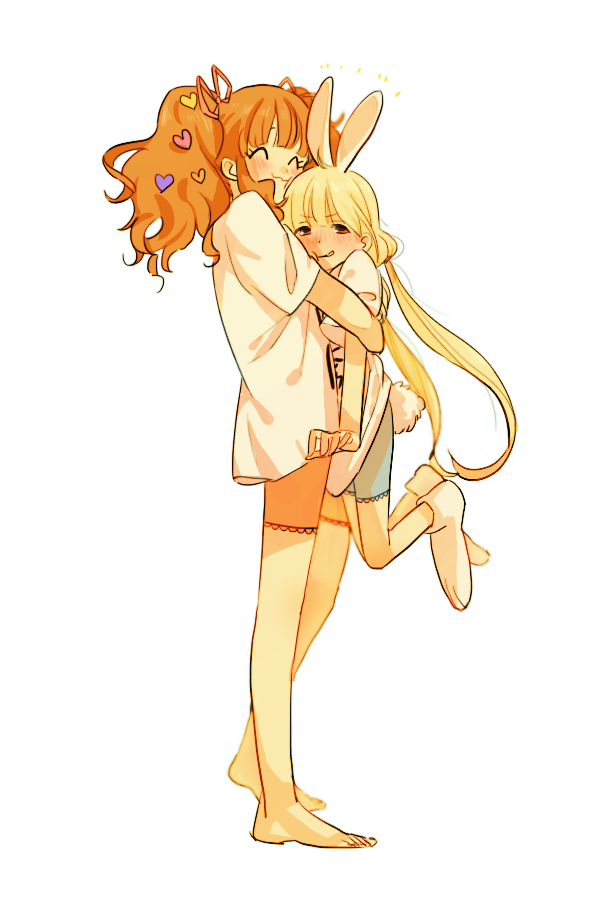 futaba anzu and moroboshi kirari (idolmaster and 1 more) drawn by eyum-ss