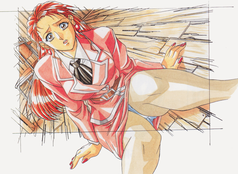 takashima kumi (saku and 1 more) drawn by yokota_mamoru