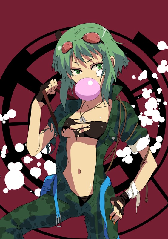 gumi (vocaloid and 1 more) drawn by hiiro_(kikokico)