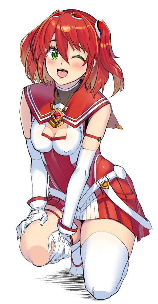 sonozaki akari and esca ruby (choukou and 1 more) drawn by gin_(ginshari)