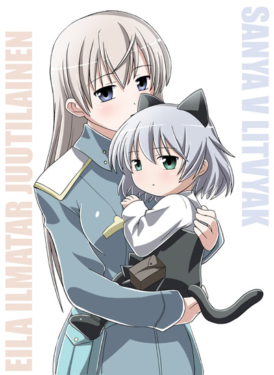 sanya v. litvyak and eila ilmatar juutilainen (world witches series and 1 more) drawn by steed_(steed_enterprise)