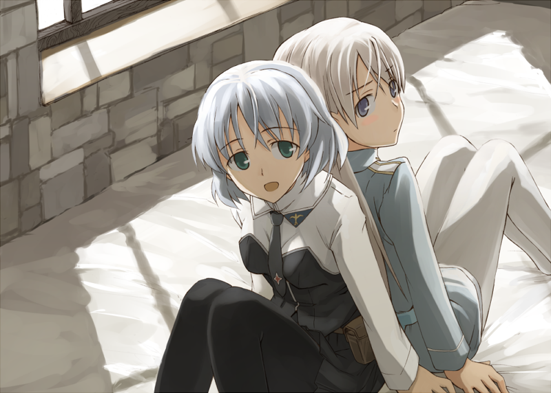 sanya v. litvyak and eila ilmatar juutilainen (world witches series and 1 more) drawn by tsuchii_(ramakifrau)