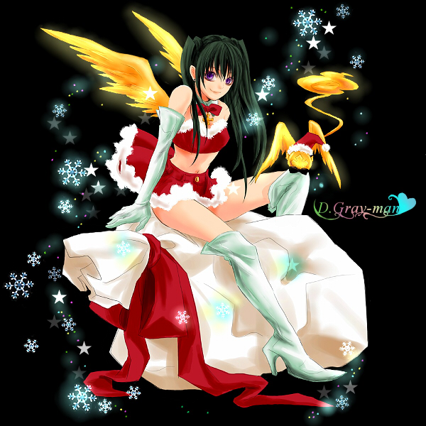 lenalee lee and timcanpy (d.gray-man) drawn by usadapan1005