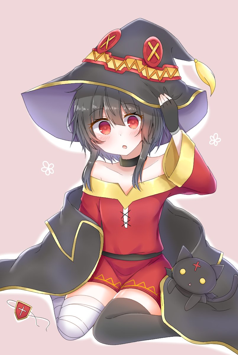 megumin (kono subarashii sekai ni shukufuku wo!) drawn by fu7