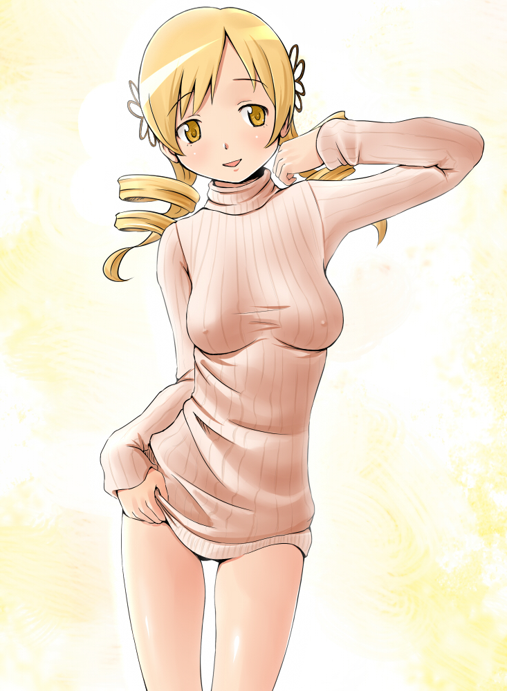 tomoe mami (mahou shoujo madoka magica) drawn by shuuji_(shumi)