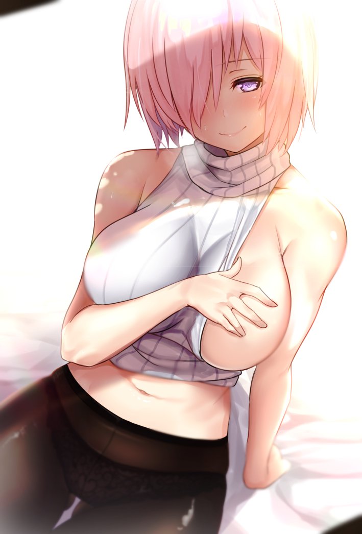 mash kyrielight (fate and 1 more) drawn by untue