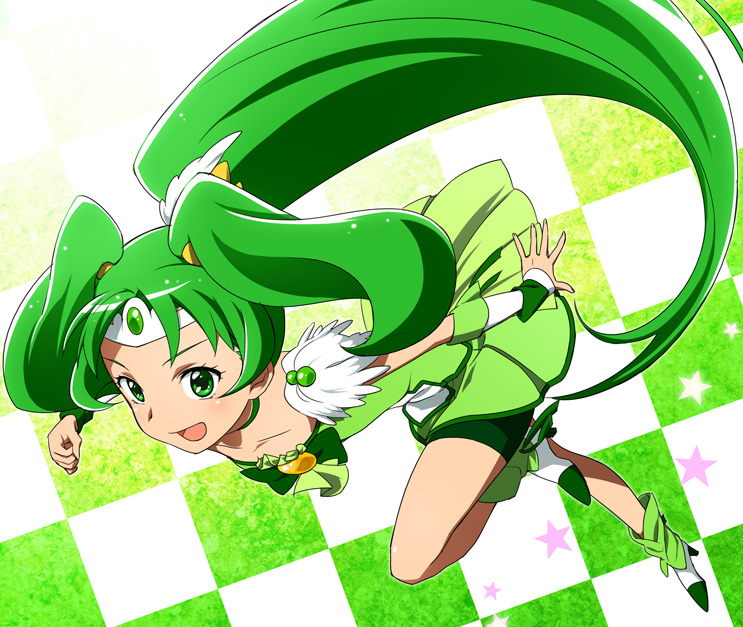 midorikawa nao and cure march (precure and 1 more) drawn by amayu_(hh21)