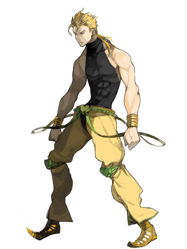 dio brando (jojo no kimyou na bouken and 1 more) drawn by roe_(d-c_-b)