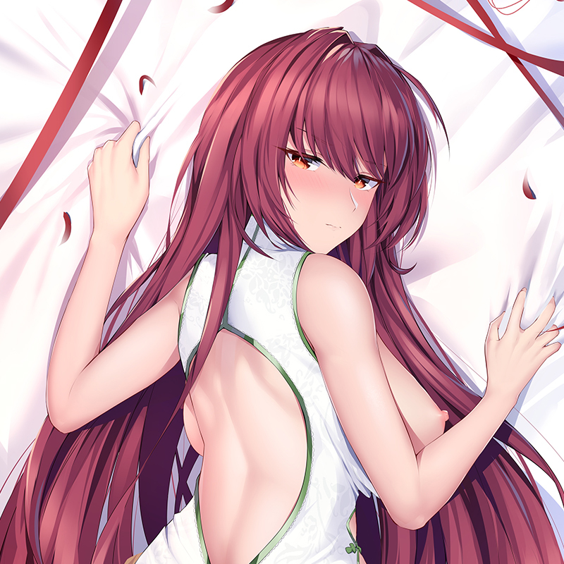 scathach (fate and 1 more) drawn by feng_mouren