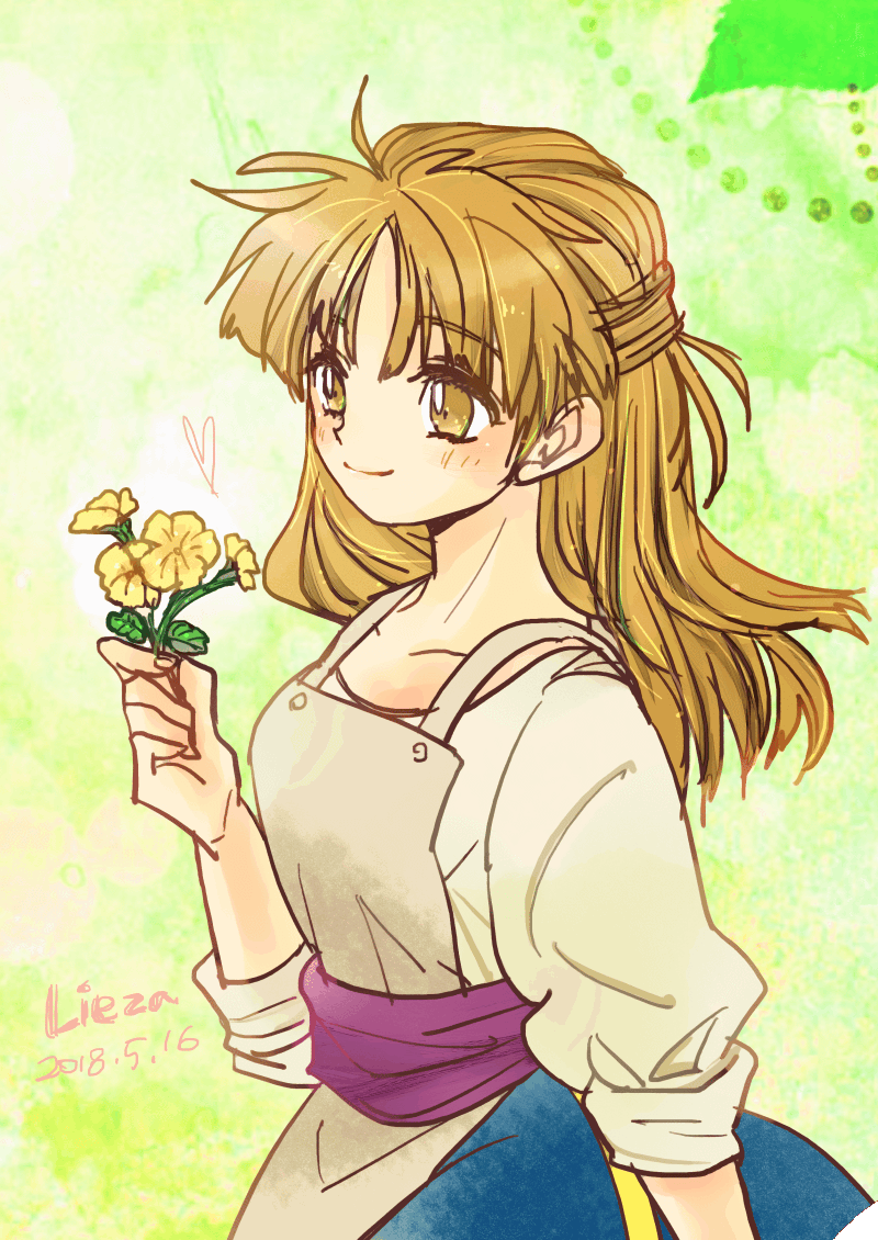 lieza (arc the lad and 1 more) drawn by yadoso