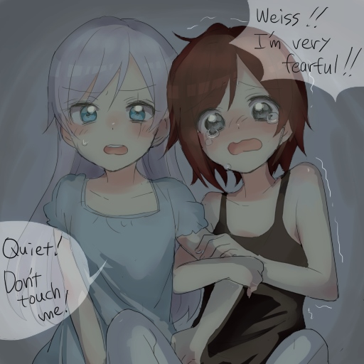 ruby rose and weiss schnee (rwby) drawn by sorimachi-doufu