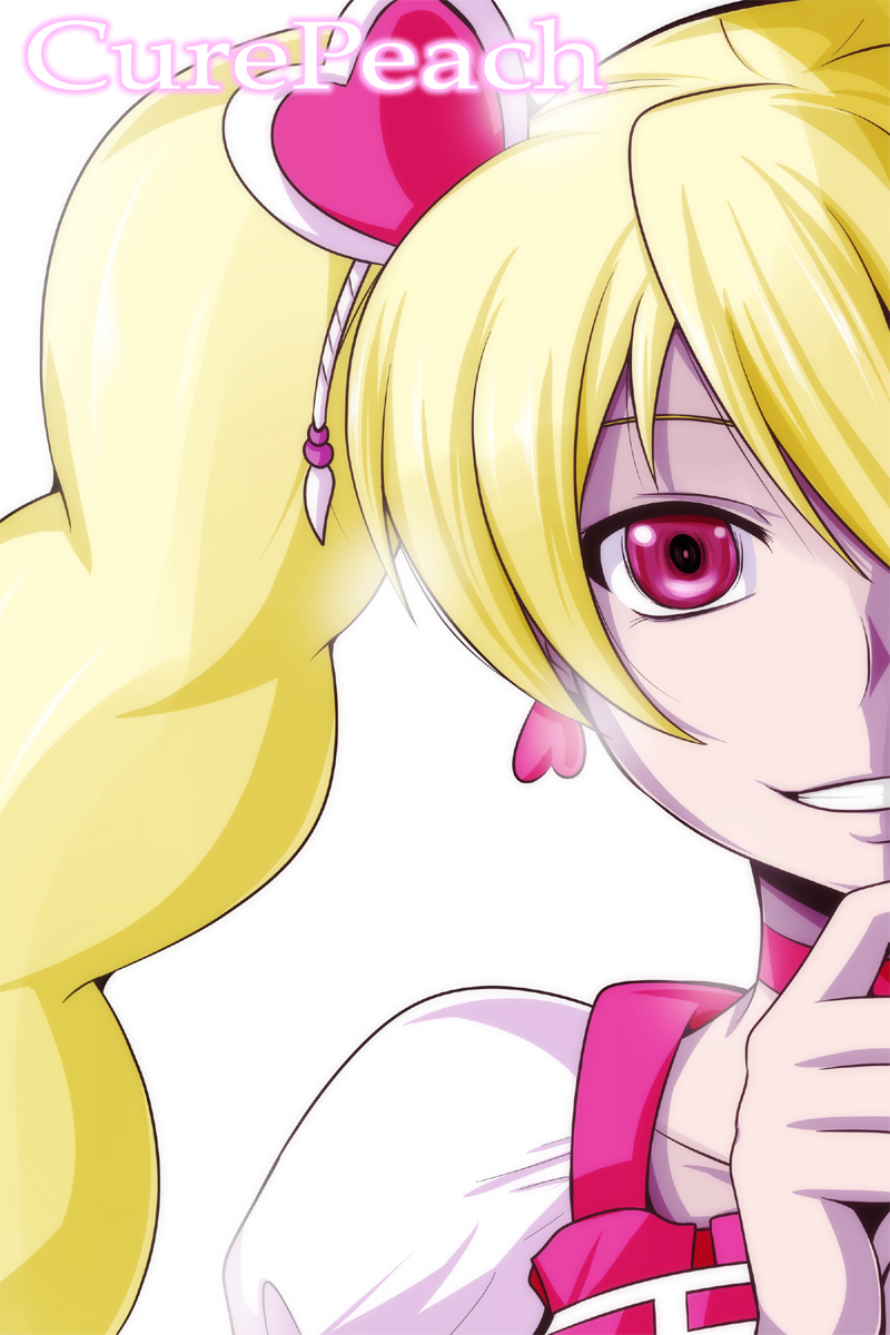momozono love and cure peach (precure and 1 more) drawn by nishi_koutarou
