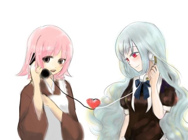 kohaku, iron maiden jeanne, and tamamura tamao (tsukihime and 1 more) drawn by shimbashi