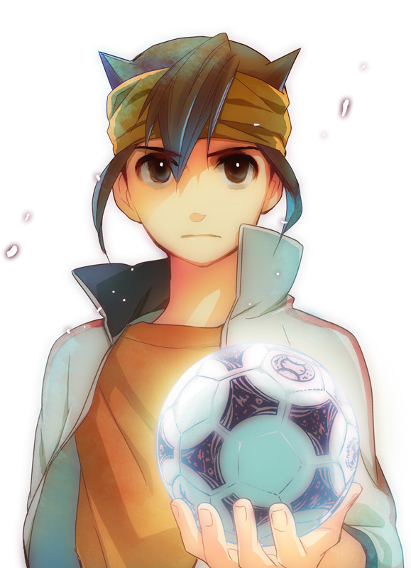 endou mamoru (inazuma eleven and 1 more) drawn by f-tani