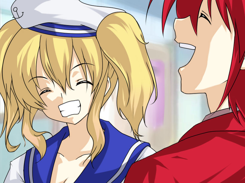 okazaki yumemi, okazaki tomoya, kitashirakawa chiyuri, and sunohara youhei (touhou and 2 more)