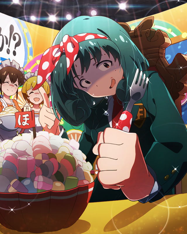 satake minako, tokugawa matsuri, and fukuda noriko (idolmaster and 1 more)