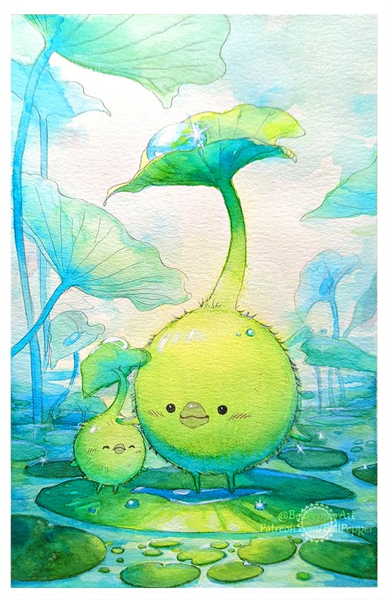 korpokkur (final fantasy and 1 more) drawn by bellpepperart