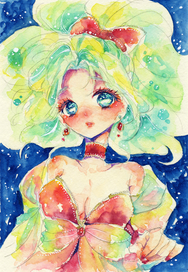 terra branford (final fantasy and 1 more) drawn by uwnsr