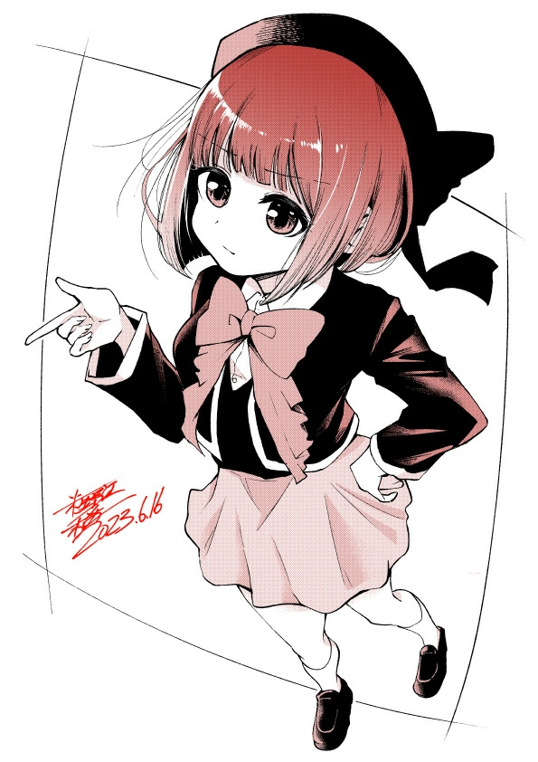 arima kana (oshi no ko) drawn by user_fydh8478