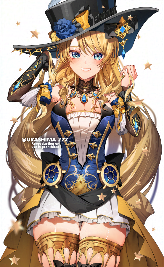 navia (genshin impact) drawn by urashima_(hidoro_mgmg)