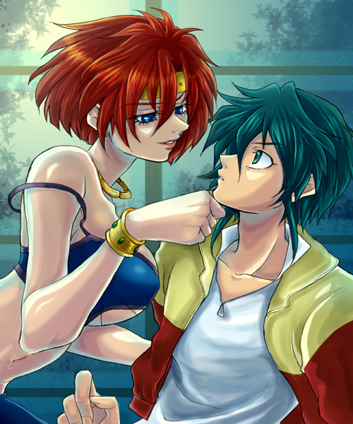 garrod ran and ennil el (gundam and 1 more) drawn by macchaya