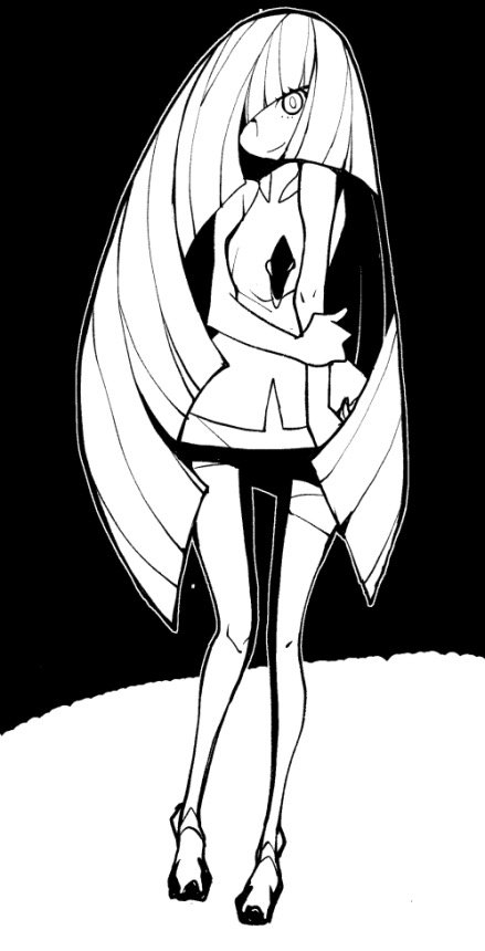 lusamine (pokemon and 1 more) drawn by dowman_sayman