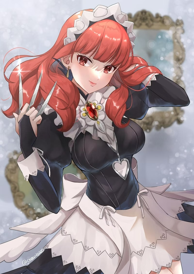 celica (fire emblem and 2 more) drawn by snow20200