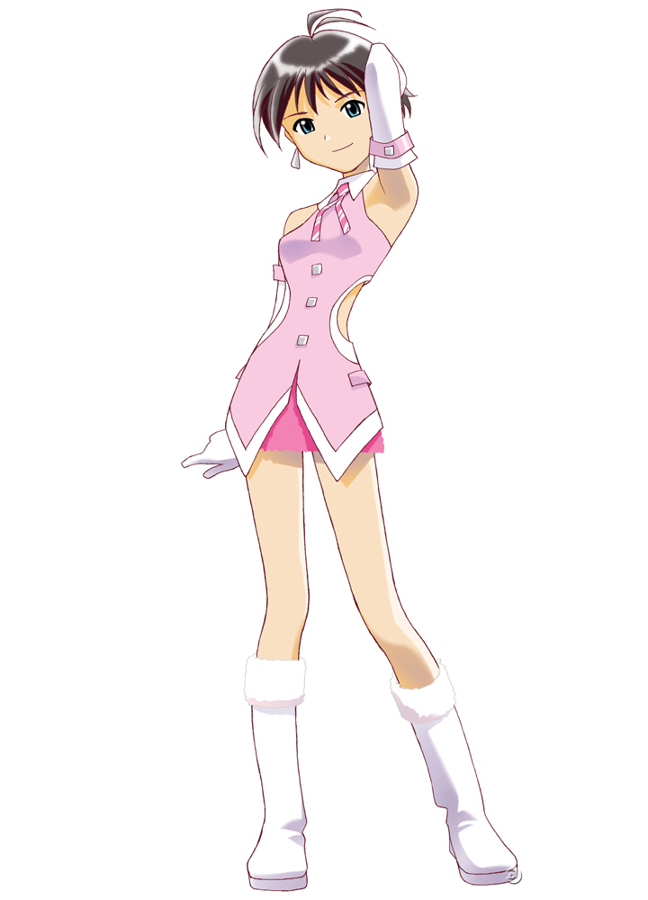 kikuchi makoto (idolmaster and 1 more) drawn by kubooka_toshiyuki