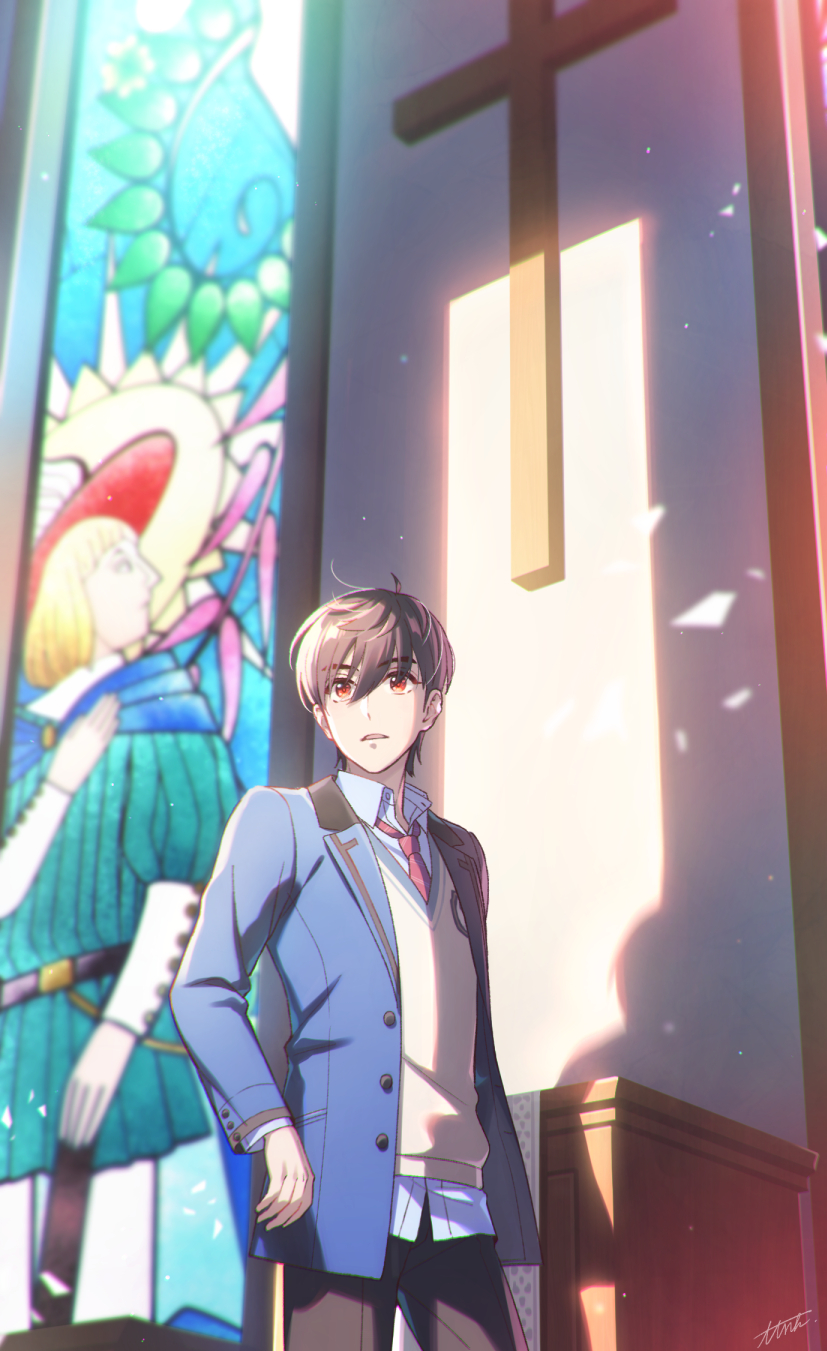 kazama ryouta (tokimeki memorial and 2 more) drawn by ttnk_gc19