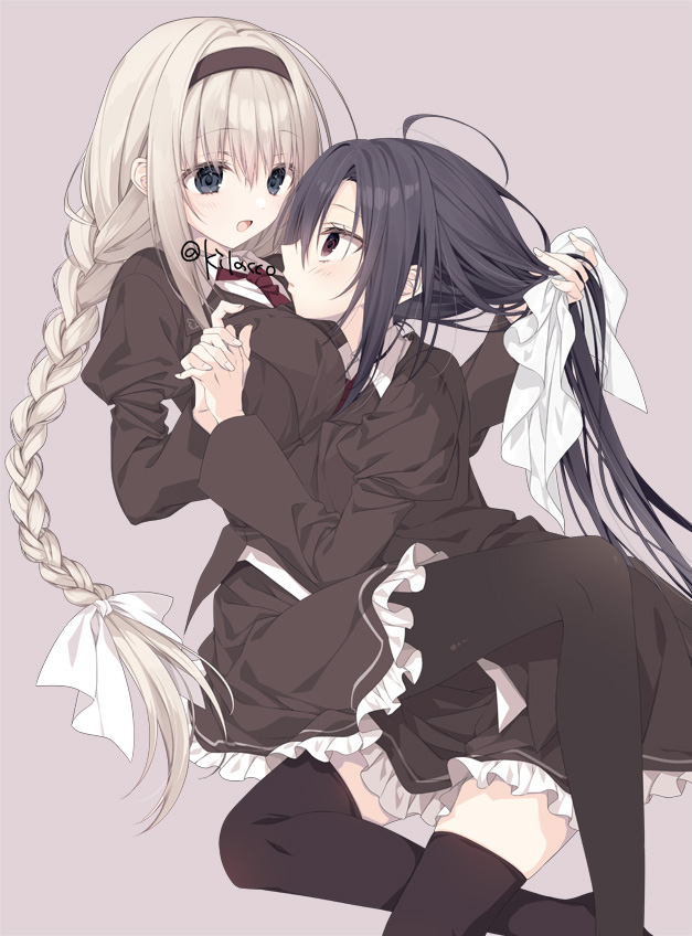 hikawa rina and kawachino yuumi (sakura no uta and 1 more) drawn by inugami_kira