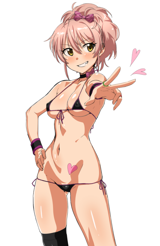 jougasaki mika (idolmaster and 1 more) drawn by loliconder