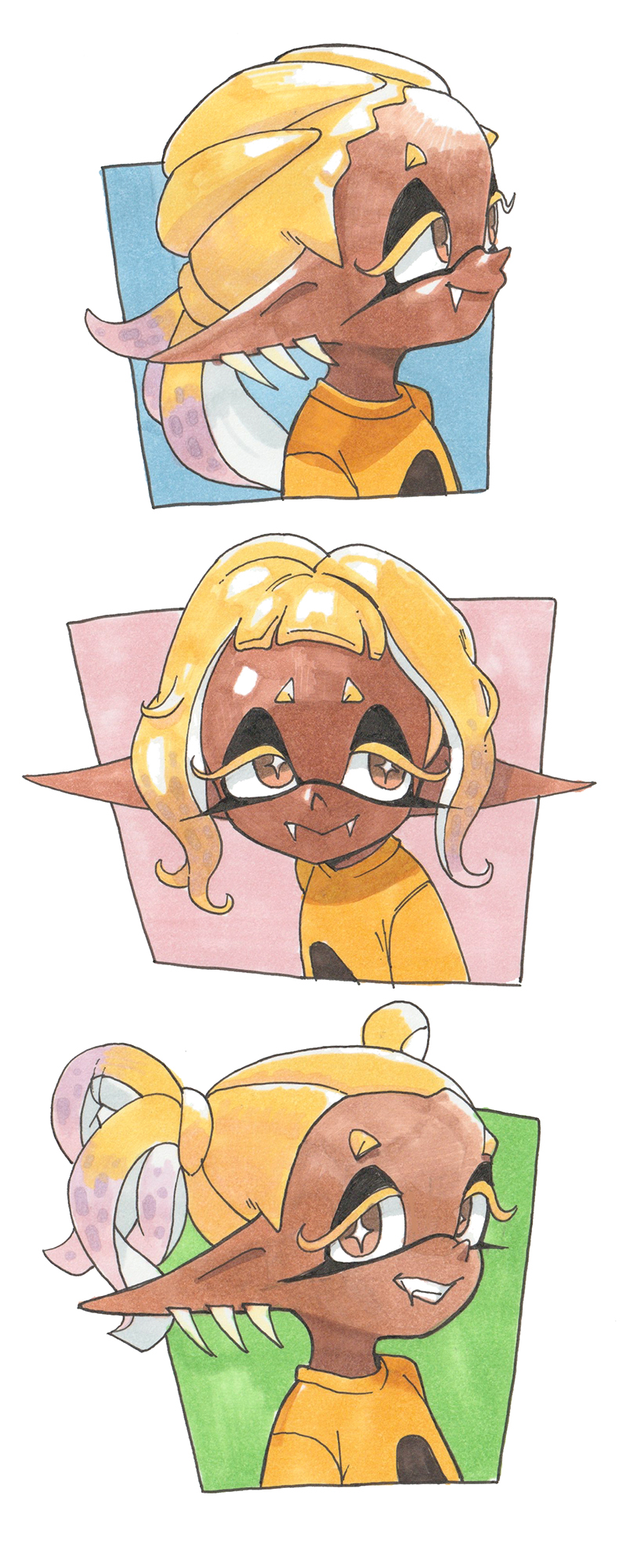 frye (splatoon and 1 more) drawn by yuta_agc
