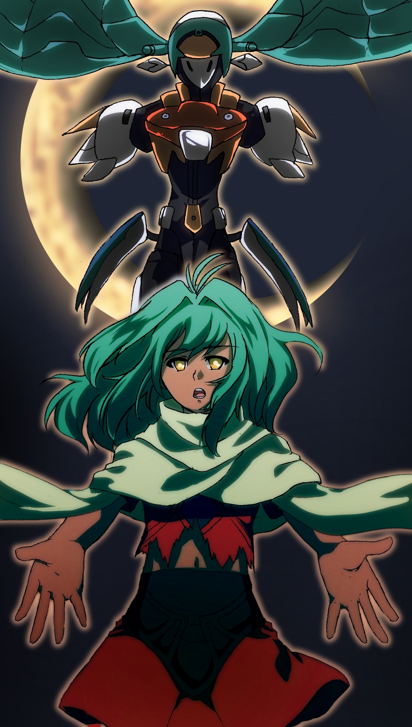 emerada and crescens (xenogears) drawn by aburai_yui