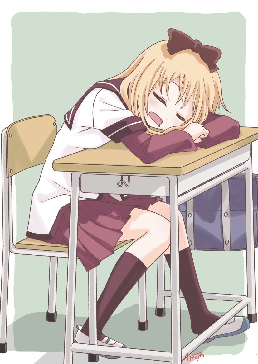 toshinou kyouko (yuruyuri) drawn by machiyama_akane