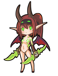demon hunter and illidan stormrage (warcraft and 1 more) drawn by nefarian