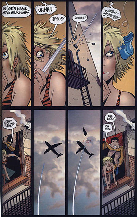 the saint and the pro (the pro) drawn by amanda_conner, jimmy_palmiotti, and paul_mounts