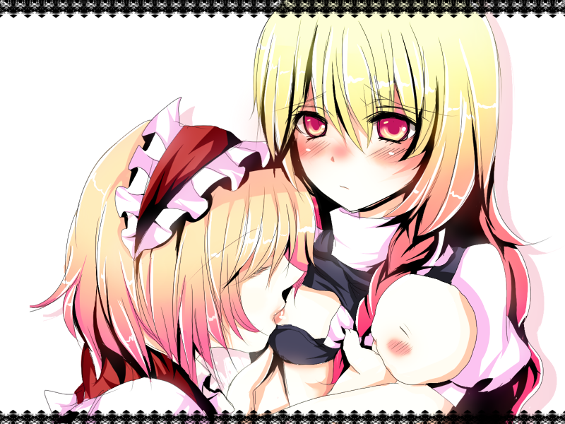 kirisame marisa and alice margatroid (touhou) drawn by kurekore