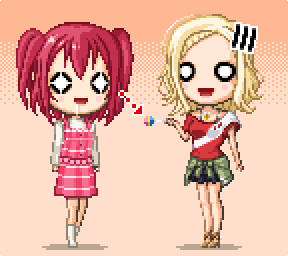 kurosawa ruby and miyashita ai (love live! and 2 more) drawn by noeejang