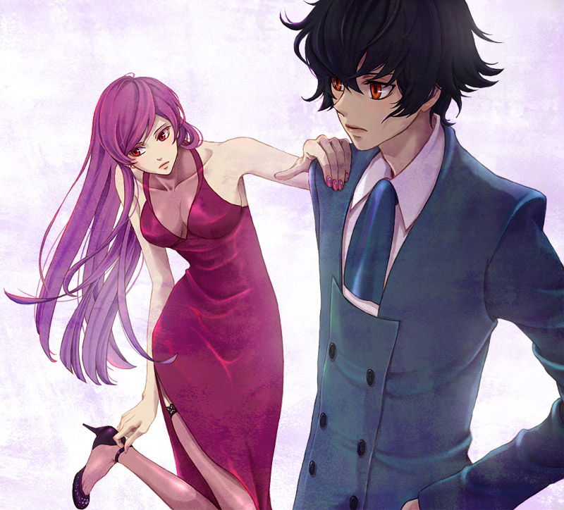 tieria erde and setsuna f. seiei (gundam and 1 more) drawn by hyaku