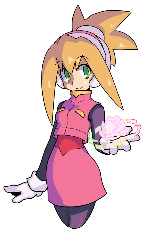 roll caskett and ciel (mega man and 2 more) drawn by muu_(mumumer)