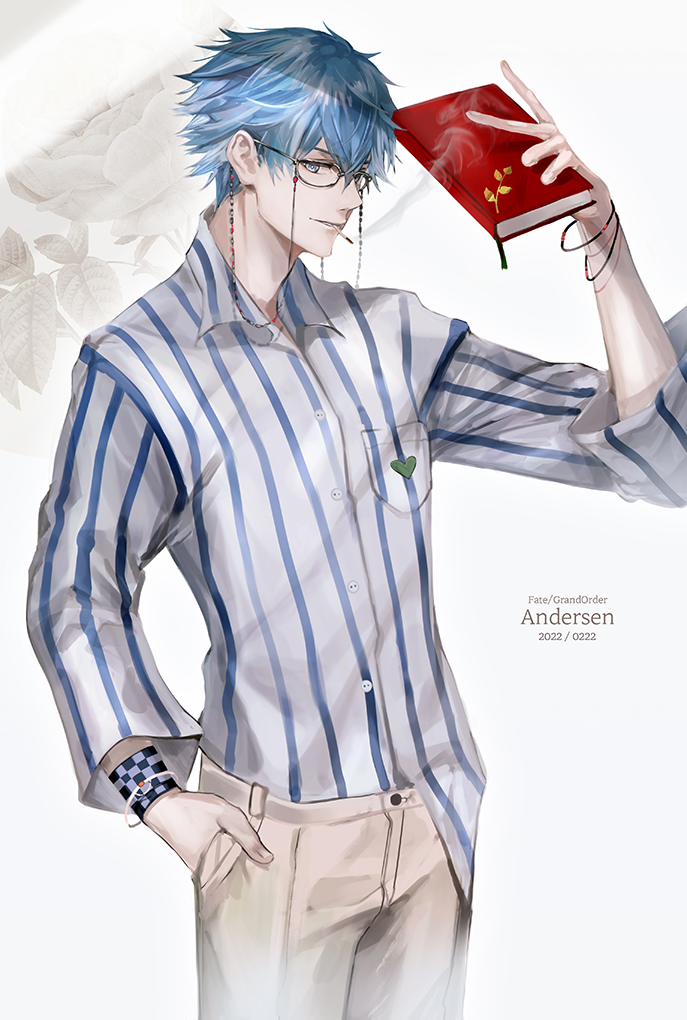 hans christian andersen (fate and 1 more) drawn by kou_(184756o)