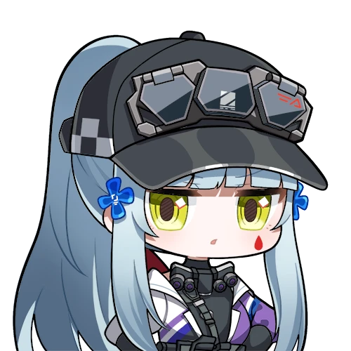 hk416 and klukai (girls' frontline and 1 more)