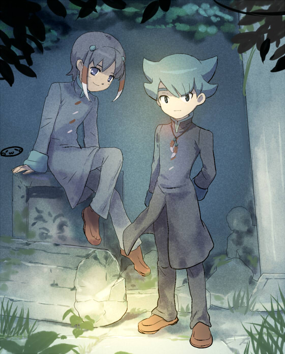 shuu and kai (inazuma eleven and 1 more) drawn by mizuhara_aki