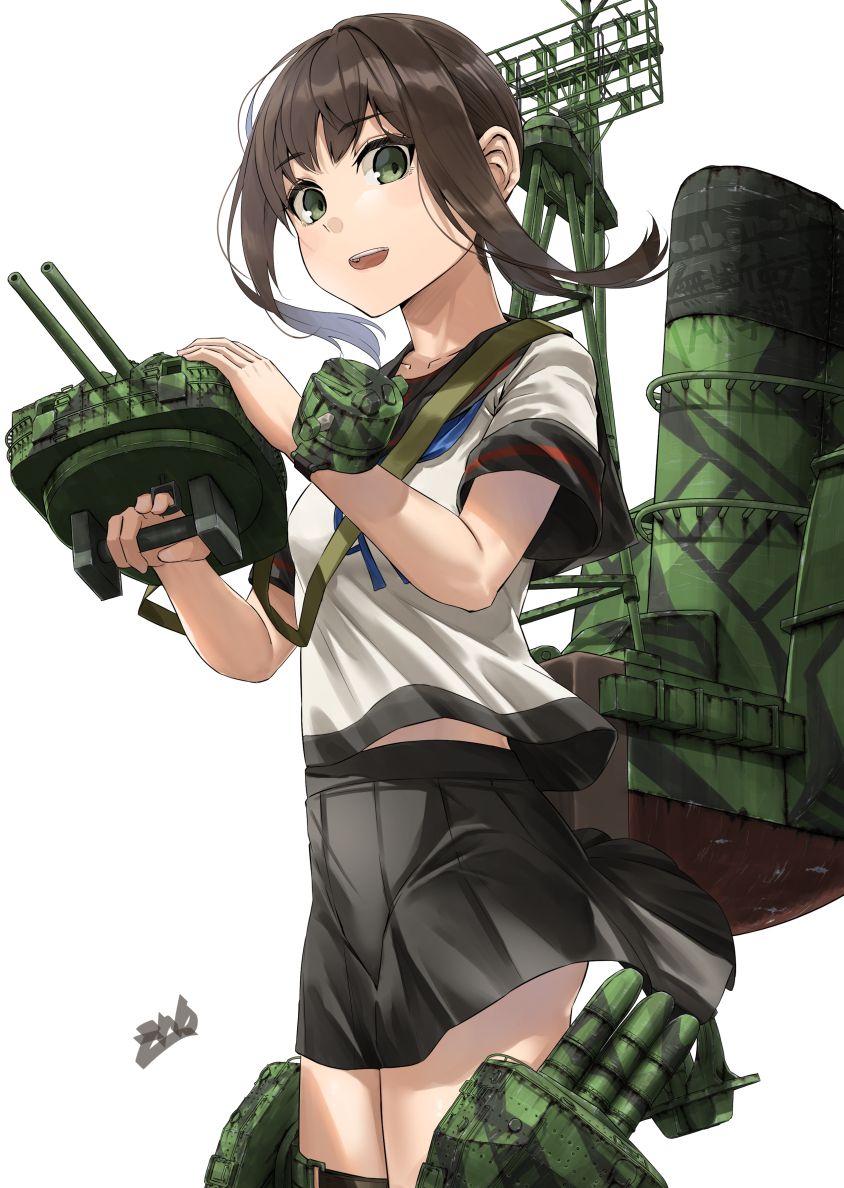 fubuki and fubuki kai ni (kantai collection) drawn by zombie_mogura