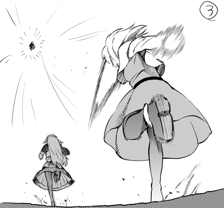 alice margatroid, shinki, and yumeko (touhou) drawn by fuantei