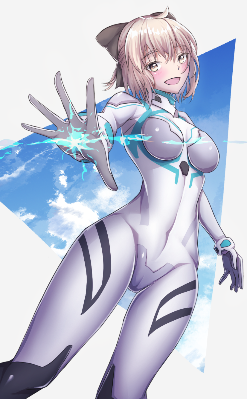 okita souji (fate and 3 more) drawn by sameo