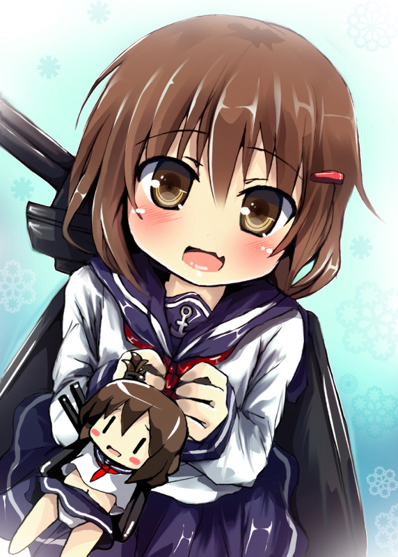 inazuma and ikazuchi (kantai collection) drawn by oshiruko_(uminekotei)
