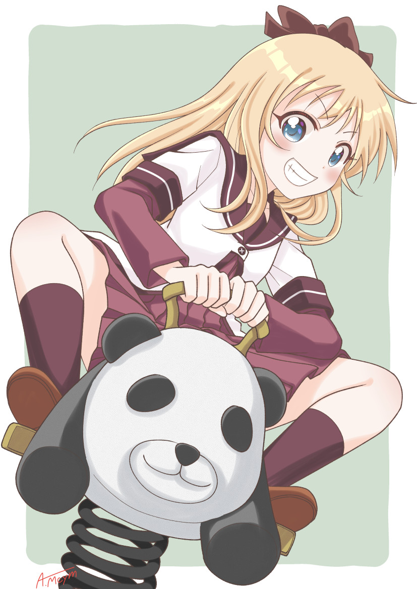 toshinou kyouko (yuruyuri) drawn by machiyama_akane