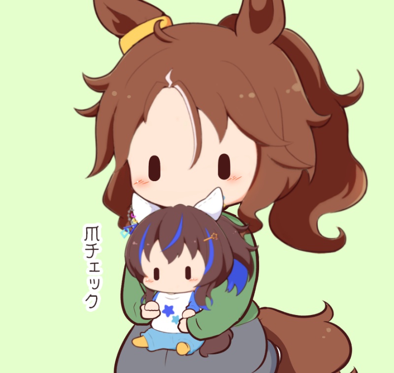 daitaku helios and mejiro palmer (umamusume) drawn by gomashio_(goma_feet)